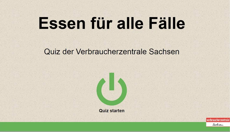 Schriftzug Essen für alle Fälle